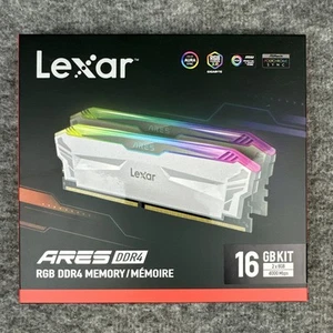 Lexar ARES RGB DDR4 RAM 16GB Kit (8GB x 2) 4000 MHz NEW SEALED - Picture 1 of 8