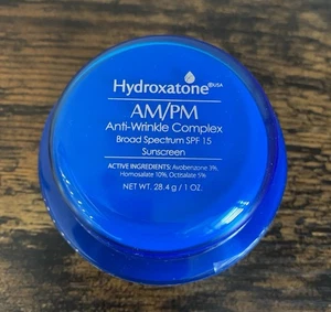 HYDROXATONE AM/PM Anti-Wrinkle Complex SPF 15, 1 Fl Oz NEW - Picture 1 of 6
