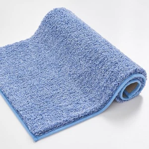 Blue Bathroom Rugs Non Slip, Super Soft Microfiber Bath Mats for Bathroom Was... - Picture 1 of 8