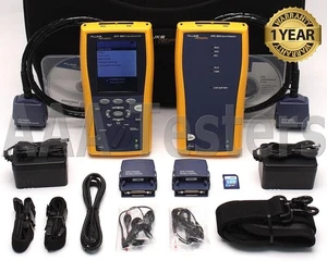 Probador de certificación Fluke Networks DTX-1800 Cat5e Cat6 Cat6a 1 gHz DTX1800 v2.78 - Imagen 1 de 9