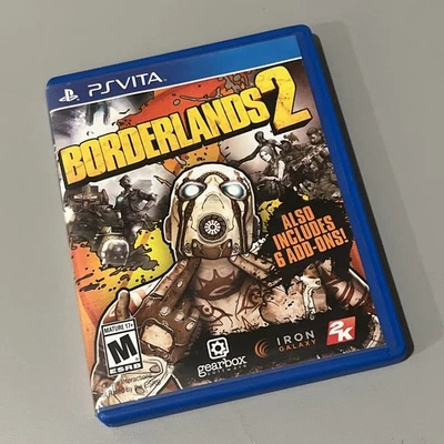 Borderlands 2 Sony PlayStation Vita PS Vita w/ Original Case And Manual US CIB - Image 1 of 3