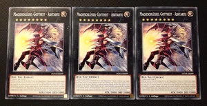 Yu-Gi-Oh! 3x Magieschlüssel-Gottheit-Ashtartu, DUNE-DE099, Rare, 1. Auflage, NM - Bild 1 von 2