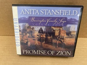 Promise of Zion by Anita Stansfield - LDS Audiobook on CD (Barrington, #4) - Imagen 1 de 2