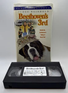 Beethoven's 3rd Clamshell VHS Tape Movie Starring Judge Reinhold Children & Fam - Picture 1 of 1