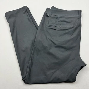 Lululemon Pants Mens 36/30 Black Chino ABC Slim Fit Warpstreme Stretch LM5AO4S - Picture 1 of 9