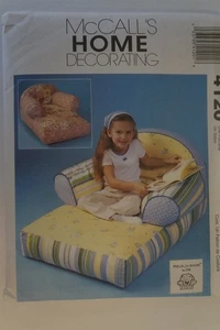 McCalls 4120 Kids Chaise Lounge Sewing Pattern Uncut - Picture 1 of 2