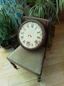 Antique Mahogany Wallclock Case For Restoration - Picture 1 of 13