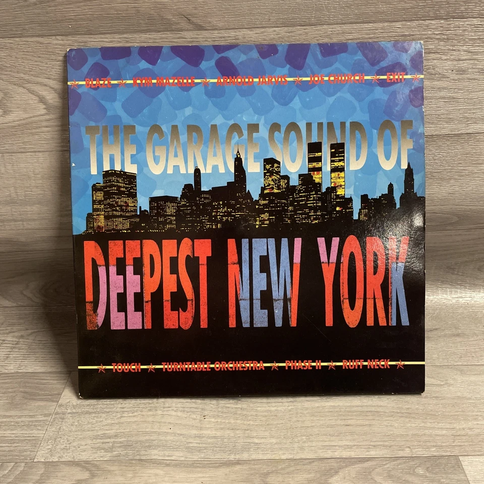 Various : Garage Sound of Deepest New York 1988 UK black vinyl double LP VG/VG+ Foto 1 de 4