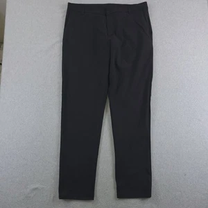Pantalones de golf Lululemon Commission para hombre 38 negros ABC calce clásico Warpstreme elásticos - Imagen 1 de 14