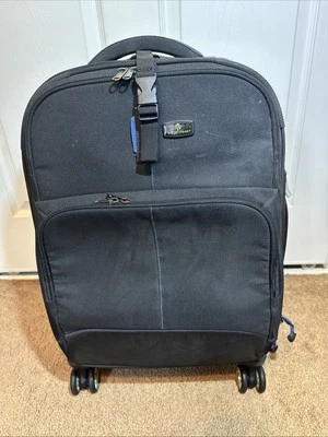 eagle creek luggage hovercraft 18" 4 wheel luggage Light carry On Black - Image 1 of 4