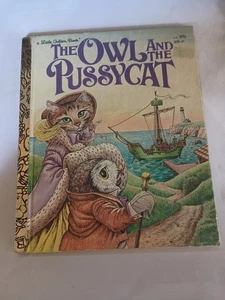 THE OWL AND THE PUSSYCAT By Edward Lear & Ruth Sanderson - Hardcover 1982 J1 - Picture 1 of 1