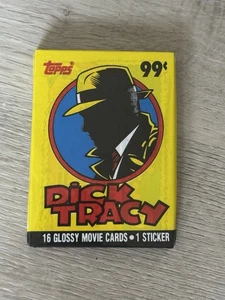 Dick Tracy Topps 1990 Trading Cards Factory Sealed - Picture 1 of 2