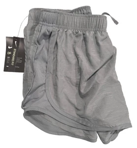 Nike DRI-FIT TEMPO Women's Running Shorts (Bluish Grey) Size Large  - Picture 1 of 4