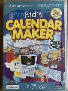 Fabricante de calendarios para niños - Eureka multimedia (PC WiN, más de 100 millones de combinaciones) - Imagen 1 de 2