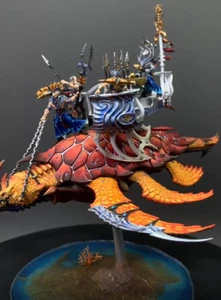 Idoneth Deepkin Akhelian Leviadon Warhammer Age of Sigmar Painted Gallery Army - Imagen 1 de 8