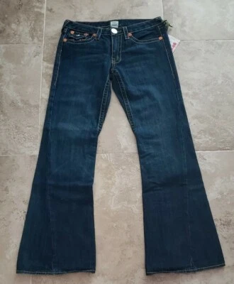 NWT TRUE RELIGION RAINBOW JOEY JEANS WOMEN SIZE 32 - Image 1 of 4