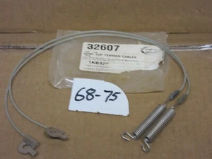 1968-75 Corvette (68 late) Convertible Top Tension Cables 23 1/8" Long 32607 - Picture 1 of 1