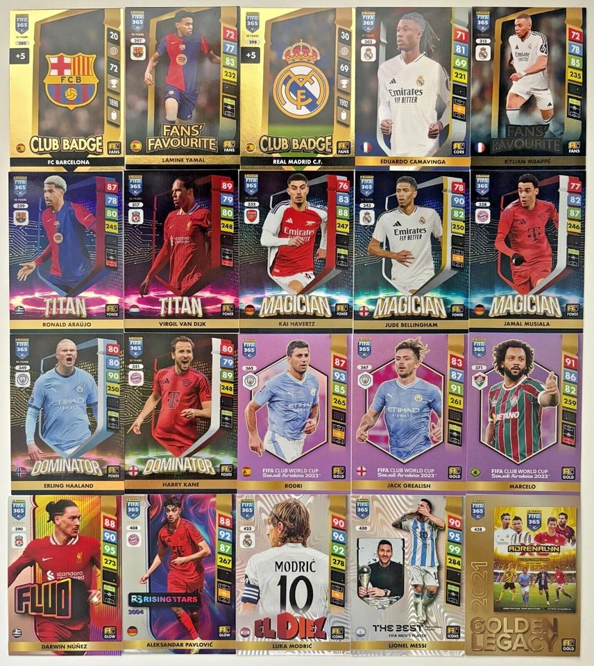 Panini FIFA 365 2025 Adrenalyn XL - Elegir cartas individuales #251 - #441 parte 2/2 - Imagen 1 de 1