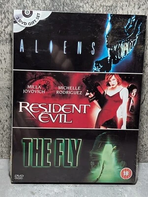Aliens / Resident Evil /The Fly DVD Sci-Fi & Fantasy (2004) Sigourney Weaver NEW - Image 1 of 2