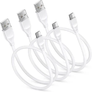 TYPE C USB Charging Cables (Pack of 5) for Samsung, iPhone, LG - Picture 1 of 8
