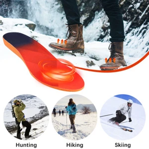 Thermosohlen Schuhheizung Schuheinlagen Winter USB AKKU Beheizbare Einlegesohlen - Bild 1 von 41