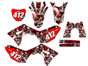 2019-2020 CRF 450 RX JESTER Red Senge Graphics Kit Compatible with Honda - Picture 1 of 10