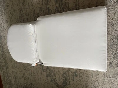 Ethan Allen White Outdoor Lounge Chair  Cushions Unk Type Furniture Style New - Image 1 of 4