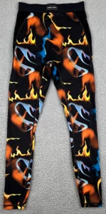 Leggings Savage X Fenty para mujer pequeños tiro alto Fast Lane Flames Rihanna usados en excelente estado - Imagen 1 de 11