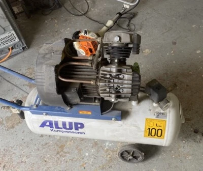 ALUP-LUFTKOMPRESSOR-LUFT-KOMPRESSOR-FUNKTIONIIERT-EINWANDFREI-aus Werkstattauflö - Bild 1 von 4