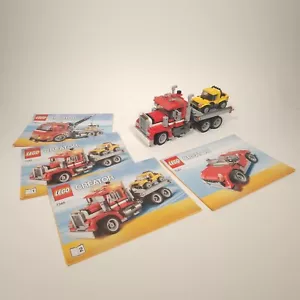 LEGO 7347 Highway Pickup Creator completo di manuali tutti i pezzi senza scatola ritirato - Foto 1 di 21