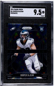 2024 Panini Prizm #6 COOPER DEJEAN Prizmatic SGC 9.5 S302 - Picture 1 of 2