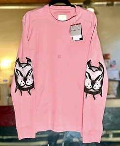 Givenchy x Chito Dog Slim Fit Long Sleeve in Pink sz L NWT - Picture 1 of 5