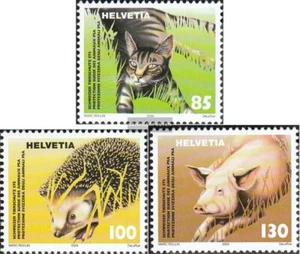 Suiza 1886-1888 (completa edición) nuevo con goma original 2004 Tierschutzverein - Imagen 1 de 1