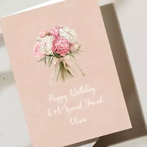 Personalised Birthday Card For Daughter, Granddaughter, Sister, Female Friend - Picture 1 of 6
