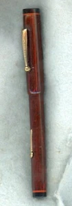 WATERMAN IDEAL ~ DIAMOND ~ WOOD GRAIN PEN HEART NIB - Picture 1 of 2