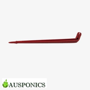 10x 4MM RED WATERING STAKE Irrigation Watering System Feed Top Drip Tube - Picture 1 of 1