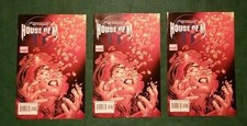 House of M 1 (2005) Quesada Variant scarlet witch vision Wanda  lot (3)
