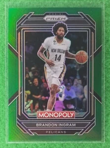 BRANDON INGRAM - Prizm Monopoly Green - # 13/24 - Picture 1 of 3