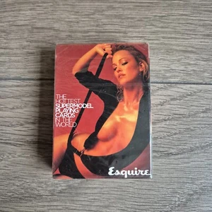 ESQUIRE Playing Cards Hottest Supermodels In The World NEW SEALED DECK - Picture 1 of 2