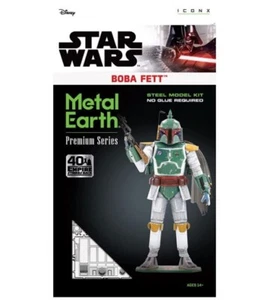 Star Wars Boba Fett Metal Earth ICONX Premium Series 3D Model - Picture 1 of 6