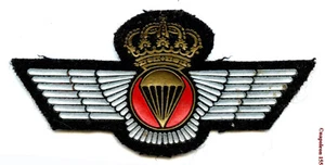 PARACHUTISTE Brevet para Espagne floqué - Imagen 1 de 2