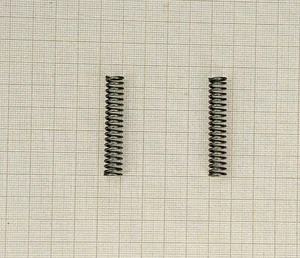 2 x Druckfeder, Länge 44mm, AußenØ 8,3mm, Drahtstärke 1,1mm - nichtrostend (655) - Bild 1 von 2