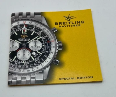 Libretto Breitling per Navitimer h43 - Immagine 1 di 4