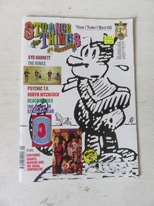 STRANGE THINGS ARE HAPPENING Vol.1 #1 MAGAZINE MARCH 1988 with PSYCHIC TV KINKS - Imagen 1 de 13