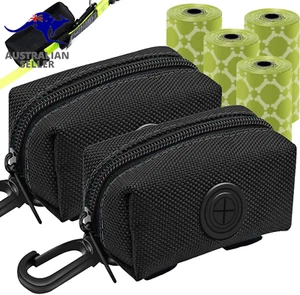2 Pack Dog Poop Bag Holder, Poop Bag Holders for Leashes, Pet Dog Waste Bag Dis - Picture 1 of 12