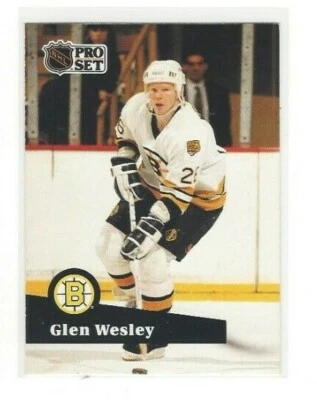 1991-92 PRO SET ICE HOCKEY BASE SERIES SINGLES #'S 1-220 - Image 1 of 2