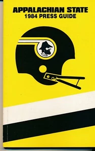 GUIDA STAMPA CALCIO APPALACHIAN STATE 1984 (GIUSTE/BUONE CONDIZIONI) - Foto 1 di 2