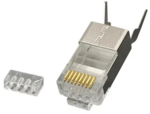 Kauden LC6A130/10 geschirmte RJ45-Stecker (10er-Pack) - Brandneu - MwSt. & Lieferung inkl. - Bild 1 von 1