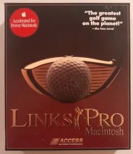 Links Pro Macintosh CD-Rom by ACCESS Software, Inc. 1994. - Picture 1 of 7
