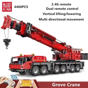 Mould King 17013 Grove Mobile Cranes Building Blocks Set with Motor/APP Remote  - Picture 1 of 19